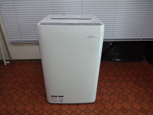 ID  990711　洗濯機　シャープ5.5Kg　２０１７年製　ES-GE5BT