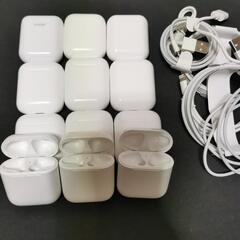 ワイヤレスイヤホン×9(ジャンク品) Apple純正第1世代充電...