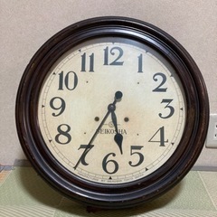 【ネット決済】精工舎製のアンティーク時計