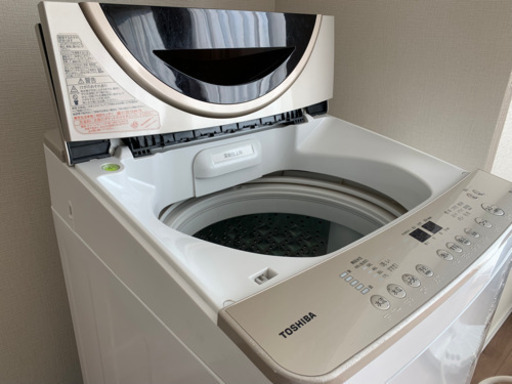 TOSHIBA  簡易乾燥機能付き洗濯機　10kg 【決まりました】