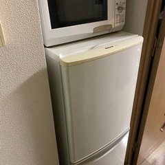 電子レンジ＋冷蔵庫