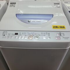 お買い得品‼　●6064●　シャープ　洗濯乾燥機　ES-TG55L-A　2015年製　洗濯5.5㎏/乾燥3.0㎏　※割引キャンペーン中♪【リサイクルショップどりーむ天保山店】