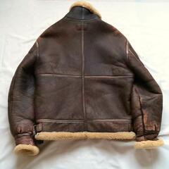 ヴィンテージ USA製 US SHEEP SKINフライトジャケット ムートン B‐3 M