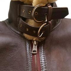 ヴィンテージ USA製 US SHEEP SKINフライトジャケット ムートン B‐3 M