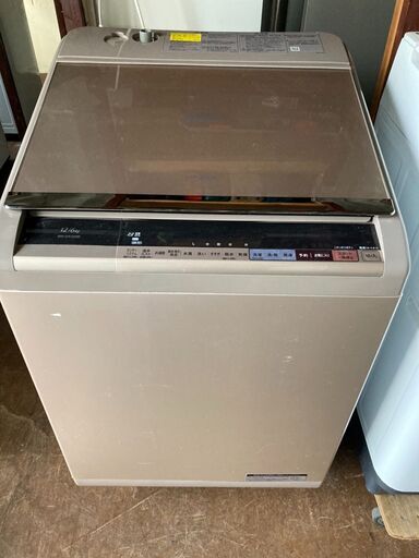 ☆中古 激安！！￥69,800【会員価格55,800】！！HITACHI　日立　12㎏/6.0kg洗濯乾燥機　家電　BW-DX120B型　幅65cmｘ奥行65cmｘ高さ106cm　【BBM103】