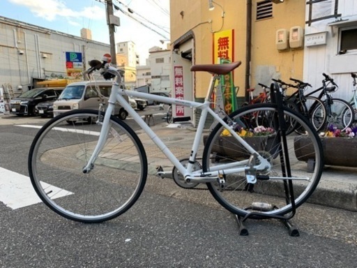 ‼️ WEEKEND BIKE アルミ　7変速　700c 白　‼️