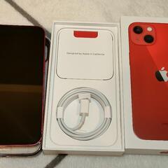【全国配送可】【極美品】iphone13 256GB RED SiMフリー