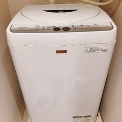 【中古品】縦型洗濯機 SHARP 2011年製 