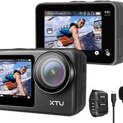 アクションカメラ XTU MAX 4K 60FPS 20MP W...