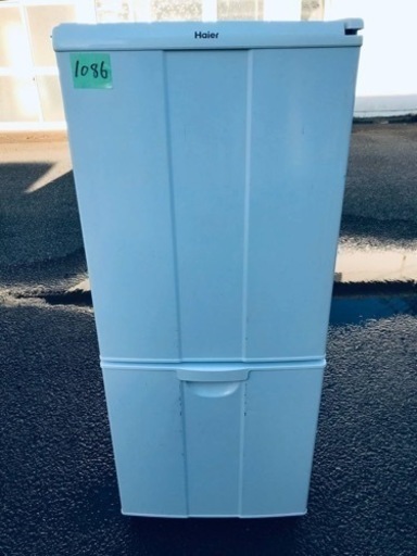 ②1086番 ハイアール✨冷凍冷蔵庫✨ JR-NF140C‼️