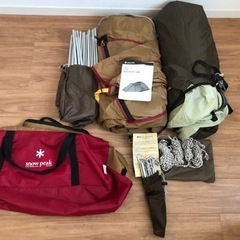 アメニティドームM アメニティヘキサセットL のセット　スノーピーク