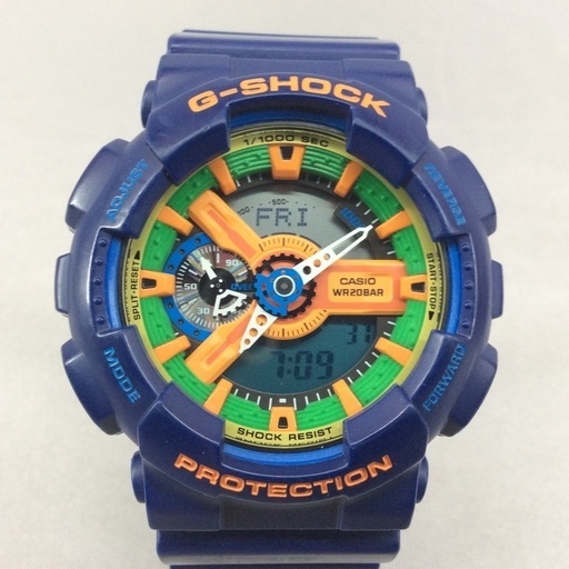 CASIO G-SHOCK ジーショック デジアナ腕時計 GA−110FC クレイジー