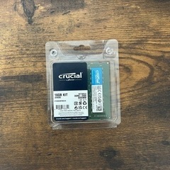 【ネット決済】ノートPC増設メモリcrucial 16GB