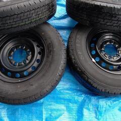 (決まりました)新車外し、ハイエースタイヤホイール