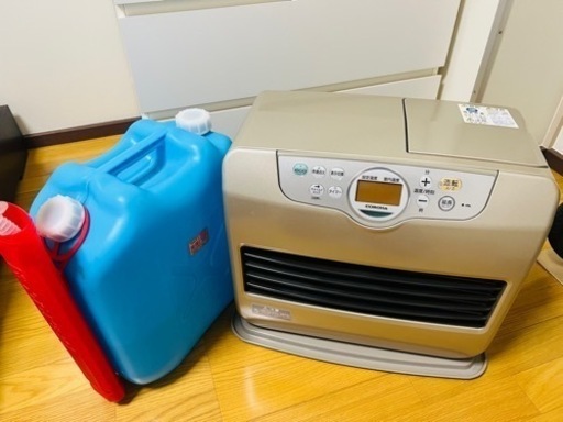 石油ファンヒーター　灯油も付けます！