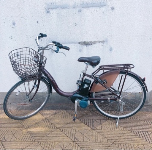 AGN1 BRIDGESTONE Assista ブリジストン アシスタ 26インチ A4BD18 内装3段変速 6.6Ah BAA適合 電動自転車 取説 充電器 讓渡証明書付 電動アシスト動作不可