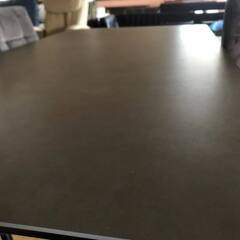 自社配送有 ガラス天板 ダイニングテーブルセット シックデザイン アイアン 脚 チェア４脚