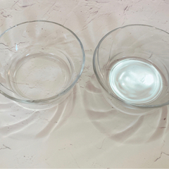 【ネット決済】ガラス皿　2枚セット