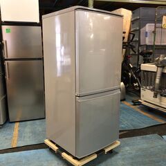 $　2015年製　シャープ　2ドアノンフロン冷凍冷蔵庫　137L...