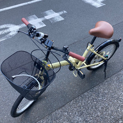 (引渡し完了)折りたたみ自転車　お譲りします。