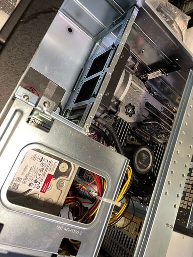 ラックマウント PC Corei9 メモリ128GB HDD8TB+M.2SSD 1GB 1台分