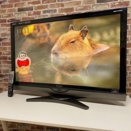 即日受渡❣️国内製造の最高品質LED AQUOS40型TV13500円