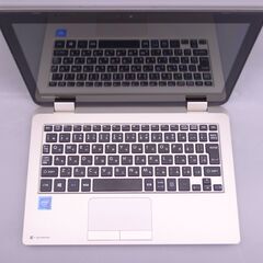 タッチパネル搭載 金色 ノートパソコン 11.6型 東芝 N61/TG 中古良品