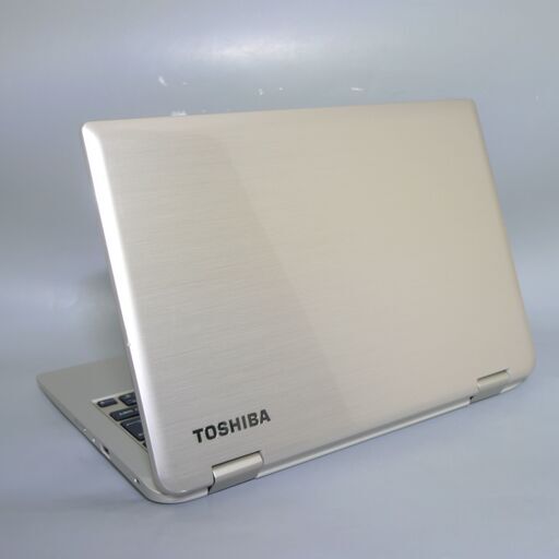 タッチパネル搭載 金色 ノートパソコン 11.6型 東芝 N61/TG 中古良品 Celeron 4GB 500GB 無線 Wi-Fi Bluetooth カメラ Win10 Office タッチパネル搭載 金色 ノートパソコン 11.6型 東芝 N61/TG 中古良品