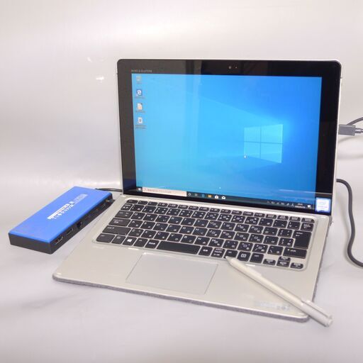 ペン付 高速SSD ノートPC タブレット 12インチ HP Elite x2 1012 G1 中古良品 Core m5 8GB 無線Wi-Fi Bluetooth カメラ Win10 Office