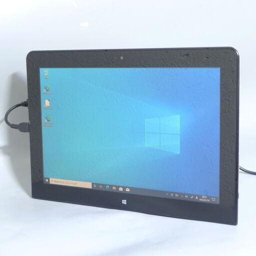 高速SSD タブレット 中古美品 10.1型ワイド NEC PC-VK24VTAMJ Atom Z3795 4コア 2GB 無線 Wi-Fi Bluetooth カメラ Windows10 Office