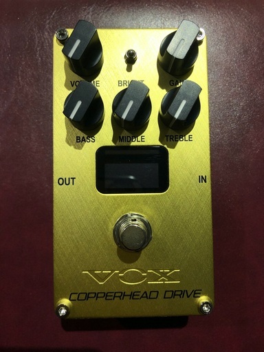 USED美品 箱・マニュアル付き】BOX COPPERHEAD DRIVE スタジオ利用の