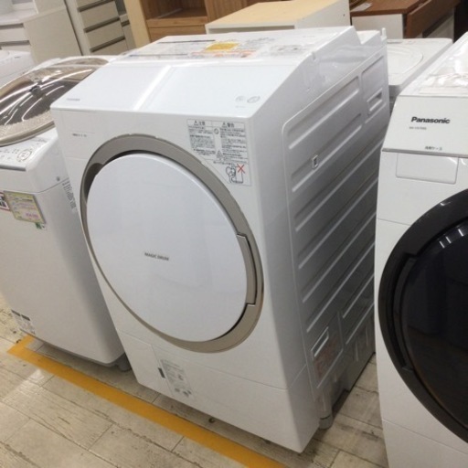 1/21 【✨ヒートポンプタイプ✨】 定価19,800円 TOSHIBA 東芝 トウシバ 11/7㎏ドラム式洗濯乾燥機 TW-117X3R 2015年 大容量 ホワイト