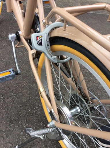 折りたたみ自転車  鍵付き  ENDO