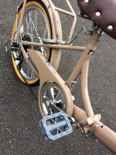 折りたたみ自転車  鍵付き  ENDO
