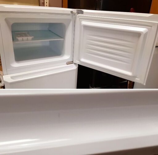 ハイアール 121L 2ドア冷凍冷蔵庫 ホワイト JR-N121A-W