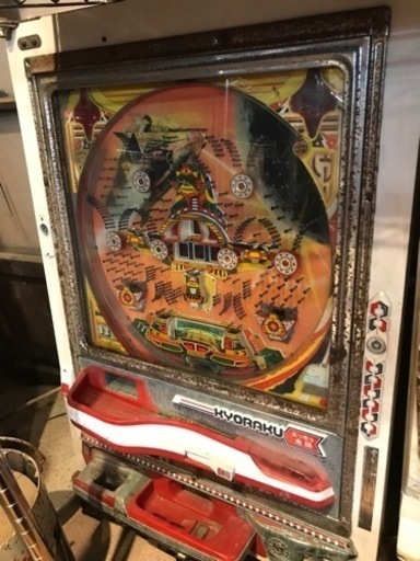 【中古】珍品!!昭和レトロパチンコ台 現状維持品