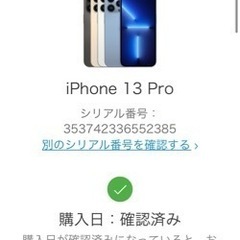 iPhone13 pro  1TB ゴールド