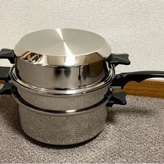 インコア INKOR 5層構造鍋 大フライパン 深型鍋 セット ウイスコ 新品