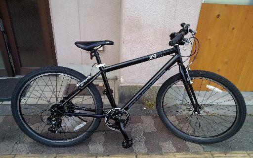 美品☆STRADISTA[ストラディスタ]26吋 MTB アルミ/7speed/マットブラック