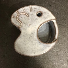 【ネット決済】陶器製　花器　一輪挿し　花瓶