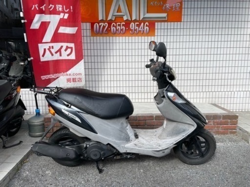 ★9万円　アドレスv125g セル1 実働車★スズキ　アドレス　CF4EA 小型　スクーター