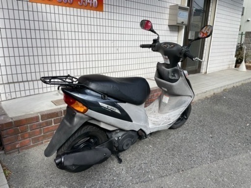 ☆9万円 アドレスv125g セル1 実働車☆スズキ アドレス CF4EA 小型