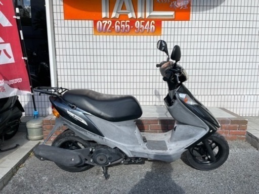 ★8万円　アドレスv125g セル1 実働車★スズキ　CF4EA アドレス　小型　スクーター