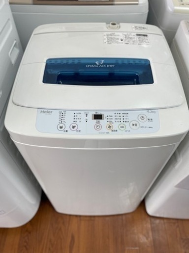 送料・設置込み　洗濯機　4.2kg Haier 2014年