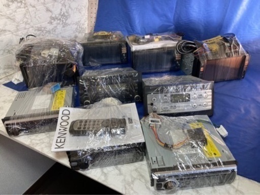 日産純正パナソニック ナビ CDデッキ オーディオ ジャンク 動作未確認