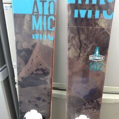 札幌 164㎝ アトミック ATOMIC オートマチック102 パウダー ロッカー バックカントリー ファットスキー 新雪 山スキー ウッドコア 本郷通店