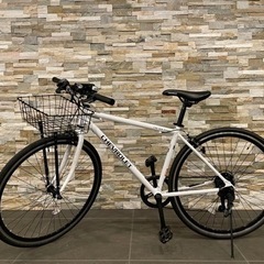 【ほぼ新品】自転車 クロスバイク シボレー 700C 外装6段変...