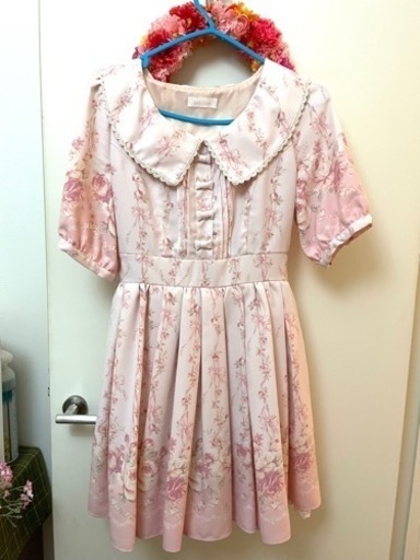 超美品 Liz Lisa バラ柄ワンピースm相当 チュムチュム 大竹の服 ファッションの中古 古着あげます 譲ります ジモティーで不用品の処分