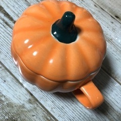 【お譲り先決定！】かぼちゃ型マグカップ
