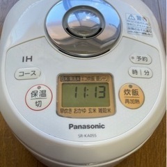 【ネット決済】炊飯器　Panasonic SR-KA055